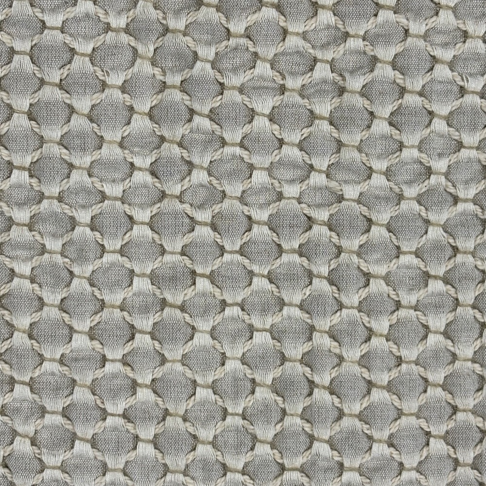 Parachute King Pillow Sham Honeycomb 36 X 21 Wool Org. Cotton Waffle Weave Beige